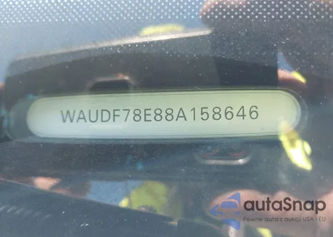 2008 Audi A4 2.0T/2.0T Special Edition from USA, damaged, VIN WAUDF78E88A158646